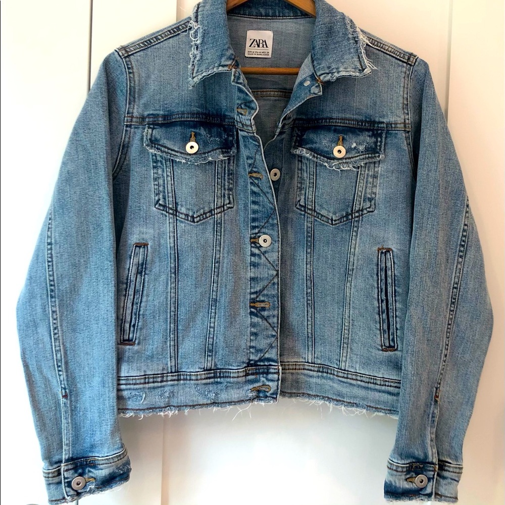 Zara Jean Jacket — like new! Size M